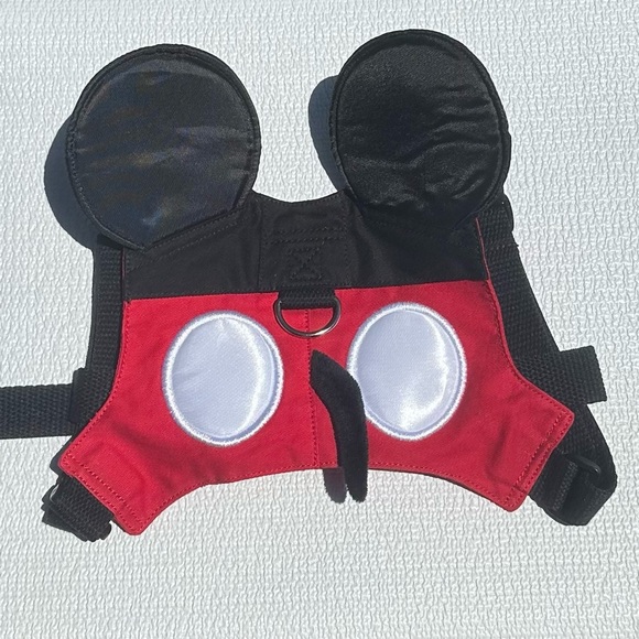 Red and Black Mickey Pet Harness - Picture 1 of 3